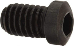 Mitee-Bite - 5/16-18, 1/2" Length, Carbon Steel, Black Oxide Finish, Cam Clamp Screw - Use with Mitee-Bite MB-5C - USA Tool & Supply