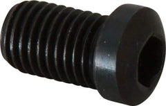 Mitee-Bite - 5/16-24, 1/2" Length, Carbon Steel, Black Oxide Finish, Cam Clamp Screw - Use with Mitee-Bite MB-5 - USA Tool & Supply