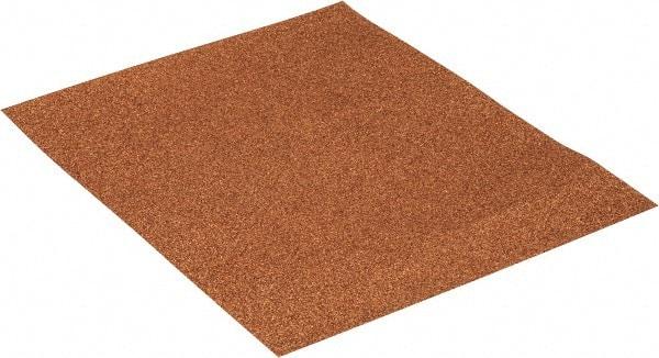 3M - 60 Grit, Garnet Sanding Sheet - 11" Long x 9" Wide, Medium Grade, D Weighted Paper Backing - USA Tool & Supply