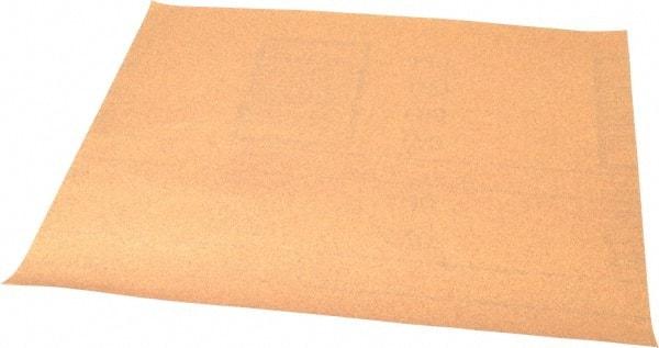 3M - 120 Grit, Garnet Sanding Sheet - 11" Long x 9" Wide, Fine Grade, C Weighted Paper Backing - USA Tool & Supply