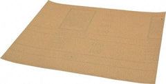 3M - 150 Grit, Garnet Sanding Sheet - 11" Long x 9" Wide, Very Fine Grade, A Weighted Paper Backing - USA Tool & Supply