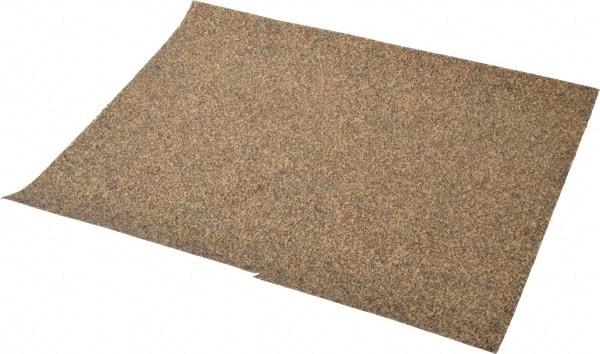 3M - 36 Grit, Aluminum Oxide Sanding Sheet - 11" Long x 9" Wide, Very Coarse Grade, D Weighted Paper Backing - USA Tool & Supply