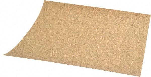 3M - 80 Grit, Aluminum Oxide Sanding Sheet - 11" Long x 9" Wide, Medium Grade, D Weighted Paper Backing - USA Tool & Supply