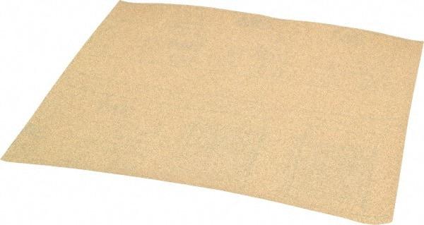 3M - 120 Grit, Aluminum Oxide Sanding Sheet - 11" Long x 9" Wide, Fine Grade, C Weighted Paper Backing - USA Tool & Supply