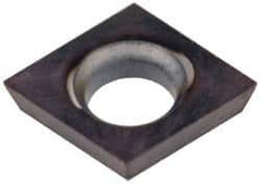 Kennametal - CDHB1.20.60.1 Grade KC5010 Carbide Turning Insert - TiAlN Finish, 80° Diamond, 5/32" Inscr Circle, 0.04 Thick, 0.002" Corner Radius - USA Tool & Supply