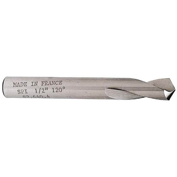 Magafor - 0.63" Body Diam, 120° Point, Cobalt, 4-3/4" Overall Length, Spotting Drill - USA Tool & Supply