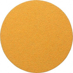 Made in USA - 5" Diam, 40 Grit, Aluminum Oxide Hook & Loop Disc - Coarse Grade, Coated, E Weight Paper Backing, - USA Tool & Supply