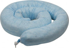 Brady SPC Sorbents - 65 Gal, 10' Long, 8" Diam, Boom - Oil Only, Blue - USA Tool & Supply