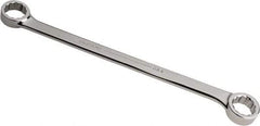 Armstrong - 22mm x 24mm 12 Point Offset Box Wrench - Double End, 13-3/4" OAL, Steel, Chrome Finish, 15° Offset - USA Tool & Supply