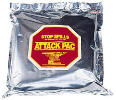 Brady SPC Sorbents - 7 Gal Capacity Hazardous Materials Spill Kit - Foil - USA Tool & Supply