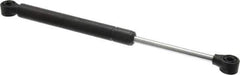 Value Collection - 0.32" Rod Diam, 0.75" Tube Diam, 20 Lb Capacity, Fixed Force Gas Spring - 11.9" Extended Length, 3.5" Stroke Length, Plastic Ball Socket, Black Nitride Piston - USA Tool & Supply