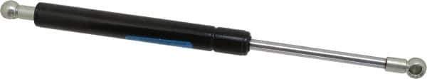 Value Collection - 0.32" Rod Diam, 0.75" Tube Diam, 30 Lb Capacity, Fixed Force Gas Spring - 11.9" Extended Length, 3.5" Stroke Length, Metal Socket, Black Nitride Piston - USA Tool & Supply