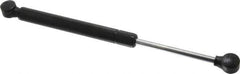 Value Collection - 0.32" Rod Diam, 0.75" Tube Diam, 90 Lb Capacity, Fixed Force Gas Spring - 11.9" Extended Length, 3.5" Stroke Length, Plastic Ball Socket, Black Nitride Piston - USA Tool & Supply