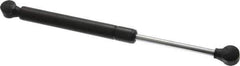 Value Collection - 0.32" Rod Diam, 0.75" Tube Diam, 120 Lb Capacity, Fixed Force Gas Spring - 11.9" Extended Length, 3.5" Stroke Length, Plastic Ball Socket, Black Nitride Piston - USA Tool & Supply