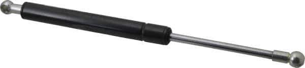 Value Collection - 0.32" Rod Diam, 0.75" Tube Diam, 120 Lb Capacity, Fixed Force Gas Spring - 11.9" Extended Length, 3.5" Stroke Length, Metal Socket, Black Nitride Piston - USA Tool & Supply