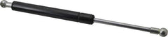 Value Collection - 0.32" Rod Diam, 0.75" Tube Diam, 120 Lb Capacity, Fixed Force Gas Spring - 11.9" Extended Length, 3.5" Stroke Length, Metal Socket, Black Nitride Piston - USA Tool & Supply