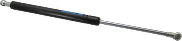 Value Collection - 0.32" Rod Diam, 0.75" Tube Diam, 20 Lb Capacity, Fixed Force Gas Spring - 15.25" Extended Length, 5" Stroke Length, Metal Socket, Black Nitride Piston - USA Tool & Supply