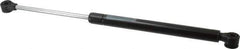 Value Collection - 0.32" Rod Diam, 0.75" Tube Diam, 120 Lb Capacity, Fixed Force Gas Spring - 15.25" Extended Length, 5" Stroke Length, Plastic Ball Socket, Black Nitride Piston - USA Tool & Supply
