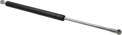 Value Collection - 0.32" Rod Diam, 0.75" Tube Diam, 120 Lb Capacity, Fixed Force Gas Spring - 15.25" Extended Length, 5" Stroke Length, Metal Socket, Black Nitride Piston - USA Tool & Supply