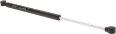 Value Collection - 0.32" Rod Diam, 0.75" Tube Diam, 20 Lb Capacity, Fixed Force Gas Spring - 17" Extended Length, 6" Stroke Length, Plastic Ball Socket, Black Nitride Piston - USA Tool & Supply