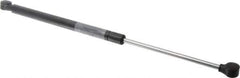 Value Collection - 0.32" Rod Diam, 0.75" Tube Diam, 30 Lb Capacity, Fixed Force Gas Spring - 17" Extended Length, 6" Stroke Length, Plastic Ball Socket, Black Nitride Piston - USA Tool & Supply