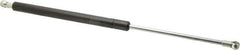 Value Collection - 0.32" Rod Diam, 0.75" Tube Diam, 90 Lb Capacity, Fixed Force Gas Spring - 17" Extended Length, 6" Stroke Length, Metal Socket, Black Nitride Piston - USA Tool & Supply