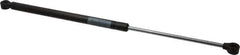 Value Collection - 0.32" Rod Diam, 0.75" Tube Diam, 30 Lb Capacity, Fixed Force Gas Spring - 19.63" Extended Length, 7" Stroke Length, Plastic Ball Socket, Black Nitride Piston - USA Tool & Supply