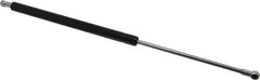 Value Collection - 0.32" Rod Diam, 0.75" Tube Diam, 30 Lb Capacity, Fixed Force Gas Spring - 19.63" Extended Length, 7" Stroke Length, Metal Socket, Black Nitride Piston - USA Tool & Supply
