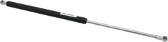 Value Collection - 0.32" Rod Diam, 0.75" Tube Diam, 90 Lb Capacity, Fixed Force Gas Spring - 19.63" Extended Length, 7" Stroke Length, Metal Socket, Black Nitride Piston - USA Tool & Supply