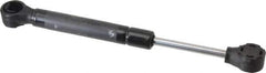 Value Collection - 0.24" Rod Diam, 0.59" Tube Diam, 40 Lb Capacity, Fixed Force Gas Spring - 7.5" Extended Length, 2" Stroke Length, Plastic Ball Socket, Black Nitride Piston - USA Tool & Supply