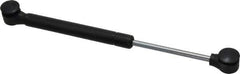 Value Collection - 0.24" Rod Diam, 0.59" Tube Diam, 20 Lb Capacity, Fixed Force Gas Spring - 9.6" Extended Length, 3.15" Stroke Length, Plastic Ball Socket, Black Nitride Piston - USA Tool & Supply