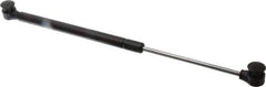 Value Collection - 0.24" Rod Diam, 0.59" Tube Diam, 60 Lb Capacity, Fixed Force Gas Spring - 14.5" Extended Length, 5" Stroke Length, Plastic Ball Socket, Black Nitride Piston - USA Tool & Supply