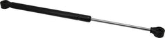 Value Collection - 0.24" Rod Diam, 0.59" Tube Diam, 80 Lb Capacity, Fixed Force Gas Spring - 14.5" Extended Length, 5" Stroke Length, Plastic Ball Socket, Black Nitride Piston - USA Tool & Supply