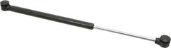 Value Collection - 0.24" Rod Diam, 0.59" Tube Diam, 100 Lb Capacity, Fixed Force Gas Spring - 14.5" Extended Length, 5" Stroke Length, Plastic Ball Socket, Black Nitride Piston - USA Tool & Supply