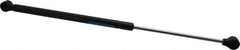 Value Collection - 0.24" Rod Diam, 0.59" Tube Diam, 80 Lb Capacity, Fixed Force Gas Spring - 17.19" Extended Length, 6.18" Stroke Length, Plastic Ball Socket, Black Nitride Piston - USA Tool & Supply