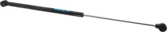 Value Collection - 0.24" Rod Diam, 0.59" Tube Diam, 40 Lb Capacity, Fixed Force Gas Spring - 19.68" Extended Length, 8" Stroke Length, Plastic Ball Socket, Black Nitride Piston - USA Tool & Supply