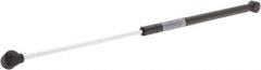 Value Collection - 0.24" Rod Diam, 0.59" Tube Diam, 80 Lb Capacity, Fixed Force Gas Spring - 19.68" Extended Length, 8" Stroke Length, Plastic Ball Socket, Black Nitride Piston - USA Tool & Supply