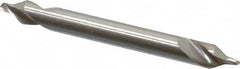 Magafor - #1 Plain Cut 60° Incl Angle High Speed Steel Combo Drill & Countersink - USA Tool & Supply