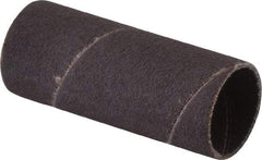 Made in USA - 120 Grit Aluminum Oxide Coated Spiral Band - 3/4" Diam x 2" Wide, Fine Grade - USA Tool & Supply