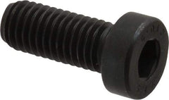 Value Collection - M10x1.50 Metric Coarse Hex Socket Drive, Low Socket Cap Screw - Grade 10.9 Alloy Steel, Black Oxide Finish, Fully Threaded, 25mm Length Under Head - USA Tool & Supply