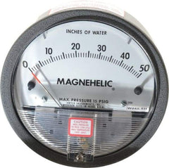 Dwyer - 15 Max psi, 2% Accuracy, NPT Thread Air Filter Kit - 1/8 Inch Thread, 50 Inch Water Column, 140°F Max - USA Tool & Supply