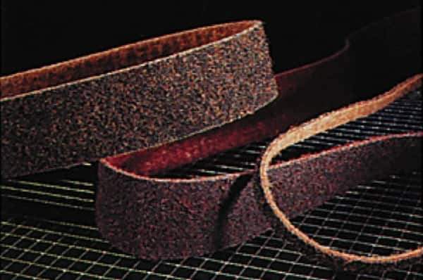 Superior Abrasives - 4" Wide x 132" OAL, Aluminum Oxide Abrasive Belt - Aluminum Oxide, Very Fine, Nonwoven - USA Tool & Supply