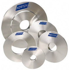 Norton - Reducing Bushing for Convolute Deburring Wheels - Compatible with 16" Diam x 10" Hole Deburring Wheels, Reduces Brushings to 1-1/4" Arbor Size - USA Tool & Supply