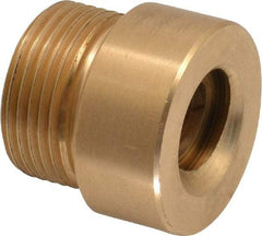 Keystone Threaded Products - 1.12" Long, 1" High, 1/2" Thread Length, Bronze, Right Hand, Round, Precision Acme Nut - 0.937-16 Thread Size, 2C Class of Fit - USA Tool & Supply