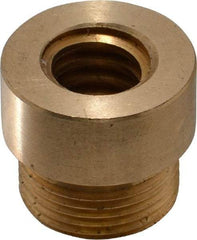 Keystone Threaded Products - 1.12" Long, 1" High, 1/2" Thread Length, Bronze, Right Hand, Round, Precision Acme Nut - 0.937-16 Thread Size, 2C Class of Fit - USA Tool & Supply