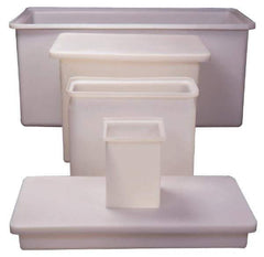Made in USA - Rectangular Polyethylene Tank Cover - 24" Wide x 36" Long x 1/4" Thick - USA Tool & Supply