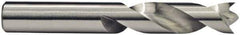 M.A. Ford - 4mm Spiral Flute Solid Carbide Screw Machine Drill Bit - Uncoated, Right Hand Cut, 22mm Flute Length, 54mm OAL, Straight Shank - USA Tool & Supply
