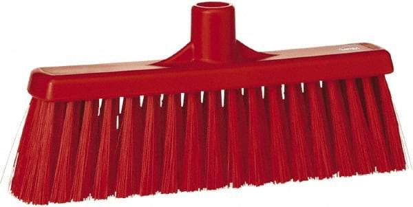 Vikan - 5-5/8" OAL Polyester Bristle Lobby Broom - 3" Bristle Length, 11" Wide - USA Tool & Supply