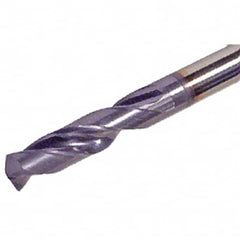 Iscar - 19.7mm 140° Spiral Flute Solid Carbide Screw Machine Drill Bit - USA Tool & Supply