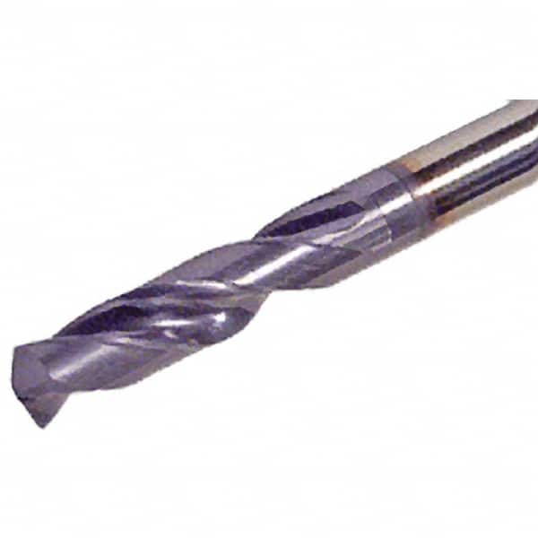 Iscar - 19.5mm 140° Spiral Flute Solid Carbide Screw Machine Drill Bit - USA Tool & Supply